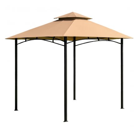 Clickberry 11 Gazebo with Redwood Roof and UV Protection